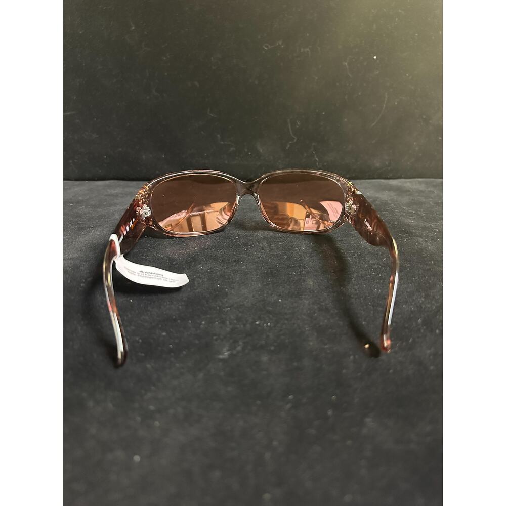 Bebe Women’s Rectangular Sunglasses –Brown Gradie… - image 5